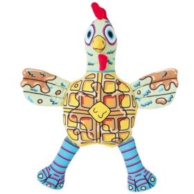 Fat Cat Foodies Chicken 'n Waffles Dog Toy - 1 count