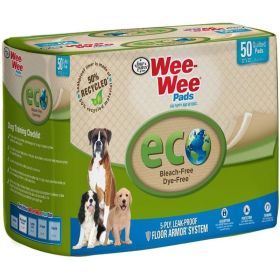 Four Paws Wee-Wee Pads - Eco - 50 Pack - (22"L x 23"W)