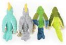 Plush Squeaky Parrot Shaped Rope Toy