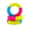 Tri-color rubber prickly ring