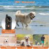 Dog Training Collar with Remote 2624FT 3 Modes Beep Shock Vibration Electric Rechargeable Correction Device IP67 Waterproof Transmitter Receiver for d