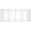 Outdoor Dog Kennel Galvanized Steel 156.3 ft²