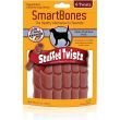 SmartBones Stuffed Twistz Vegetable and Pork Rawhide Free Dog Chew - 6 count