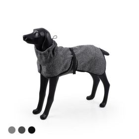 Water Repellent Softshell Dog Jacket Pet Clothes for Spring Autumn, Outdoor Sport Dog Jacket with High Neckline Collar Cold Weather Pets Apparel Winte (Color: as picture)