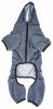 Pet Life Active 'Fur-Breeze' Heathered Performance 4-Way Stretch Two-Toned Full Bodied Hoodie